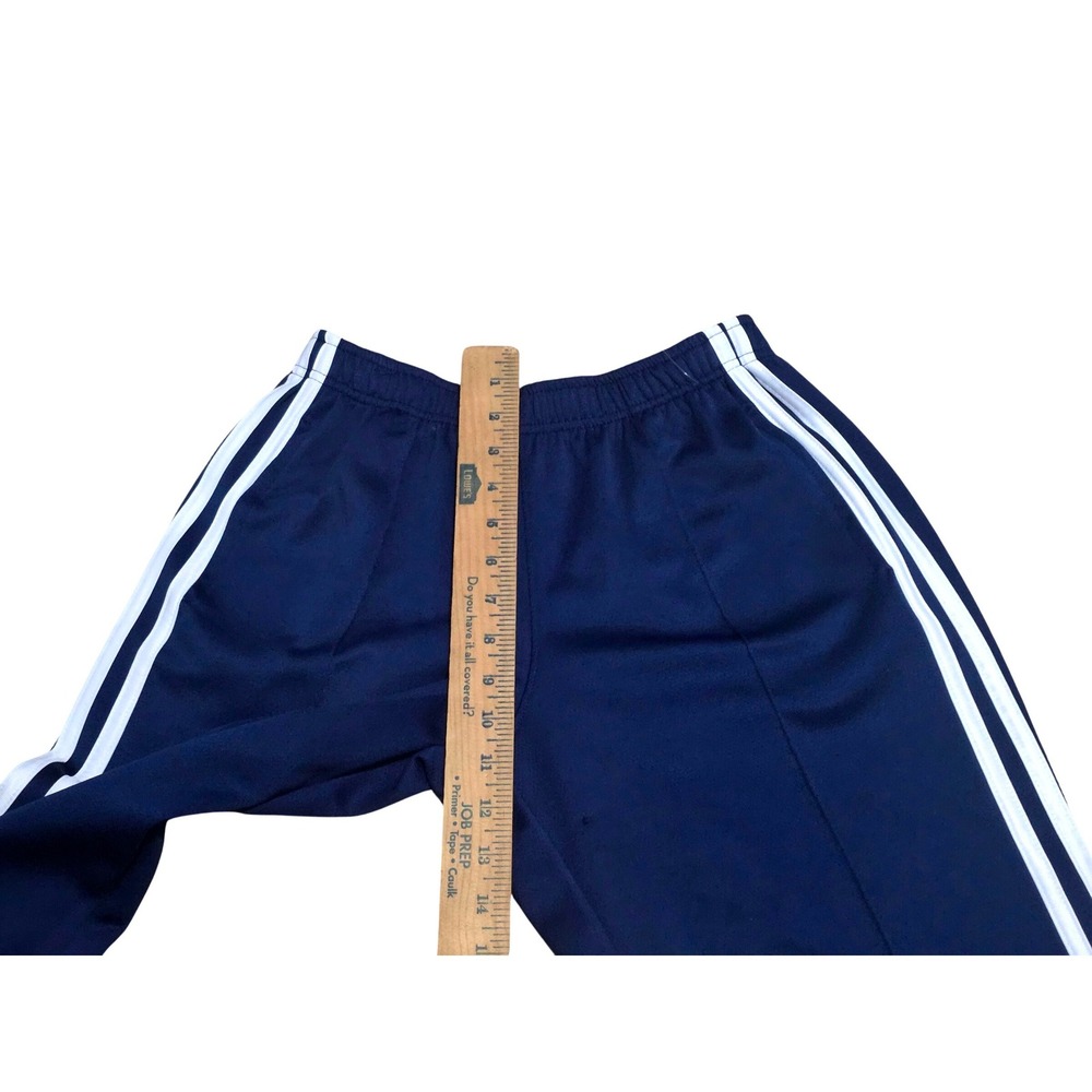 Athletic Works Navy Blue Striped Wide Leg Track‎ Pants Womens Small 4-6 A11 - Picture 4 of 10